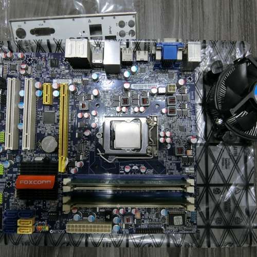Intel Core i5-2300 + Foxconn H67M-S + 4GB DDR3 RAM 一套3件底板散件