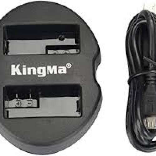 KINGMA LP-E8 USB Dual Charger (For Canon EOS 550D / 600D / 650D / 700D)