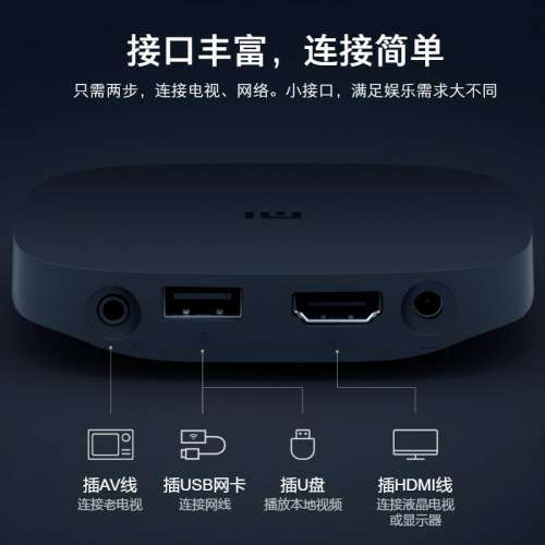 小米盒子C3增強海外破解版Wi-Fi