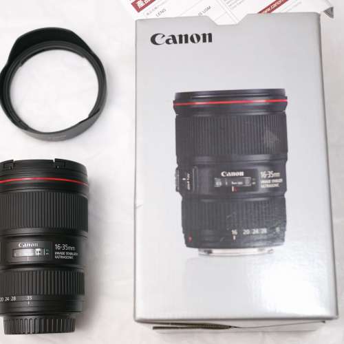 超新 Canon EF 16-35 f4L IS USM also for Sony A7 & A9