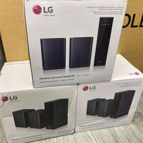 LG SPK8-S 2.0 Channel Sound Bar Wireless Rear Speaker Kit