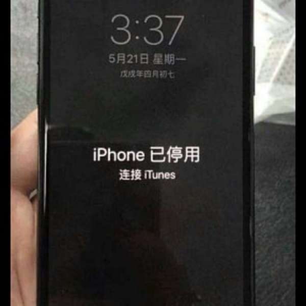 高價收購iphone X停留在禁用或密碼介面id鎖機$1000/1