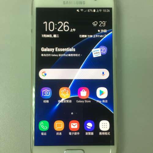 Samsung Galaxy S7 32g 白色 港版