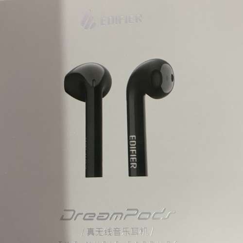 新款 放 edifier 漫步者 Dreampods 黑色一套，只是試一試耳機一套 水貨