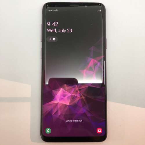 Samsung galaxy S9+ purple 紫色有中文