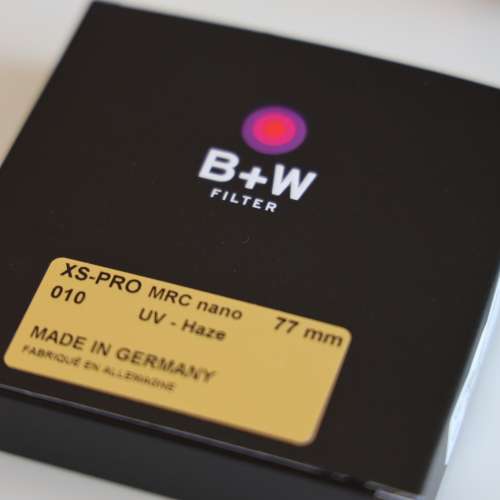 B+W MRC nano XS-PRO UV-HAZE Filter 77mm 超薄框保護鏡