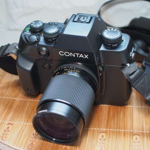 CONTAX AX film camera + Distagon 28mm F2.0 AEG