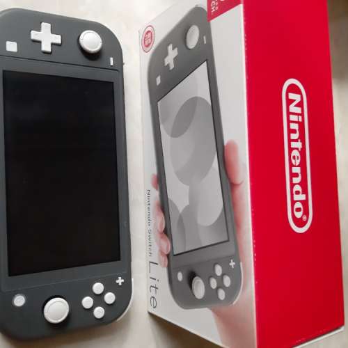 Nintendo Switch lite 灰黑色 連64GB記憶卡