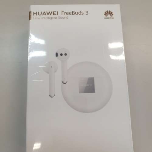 全新Huawei FreeBuds 3白色未拆封行貨無單
