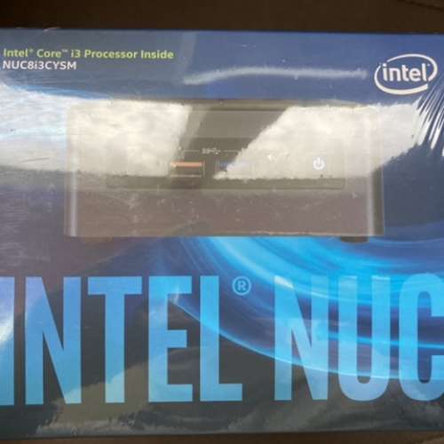 全新未開封美水 Intel Nuc i3 (8Gen) + 8GB Ram + 1TB HDD + Windows 10 Home full...