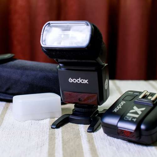Godox Mini Camera Flash TT350F ＋X1T-F TTL Wireless Flash Trigger for Fujifilm