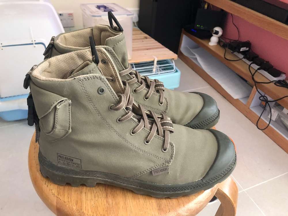 Palladium Pampa Lite Packin Dusky Green 