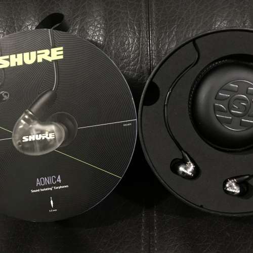 shure aonic4耳筒 黑色