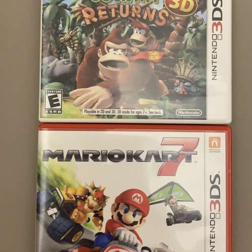3DS games x2