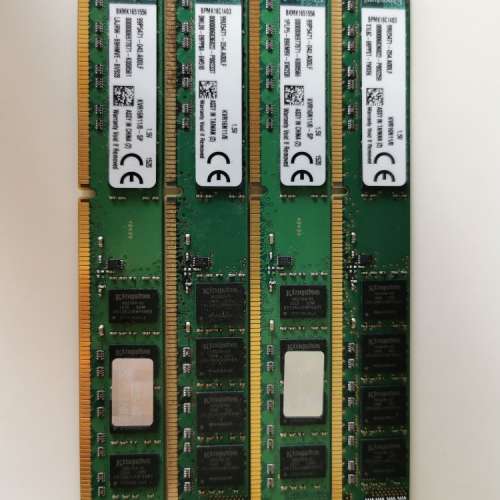 4pcs Kingston DDR3 8GB RAM KVR16N11/8