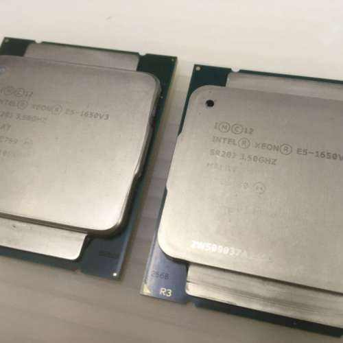 Intel Xeon E5-1650v3 6-Core/12-Threads 3.50 - 3.80GHz