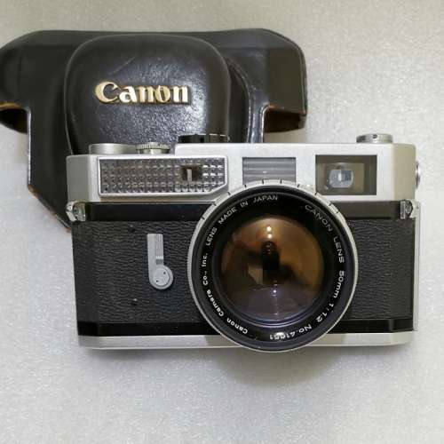 CANON  model 7 菲林相機 連原廠50mm f/1.2大光圈標準鏡頭
