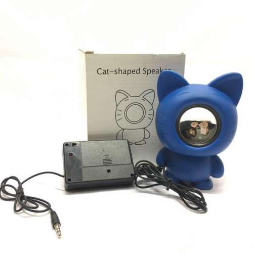 🐱Q版可愛貓貓造型喇叭 Lovely 3D Cat-shaped Speaker 立體貓貓揚聲器 Notebook De...