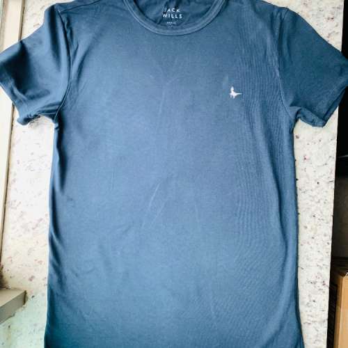 Jack Wills Tee Shirt 藍色 短袖 西鐵 荃灣西 元朗 朗屏