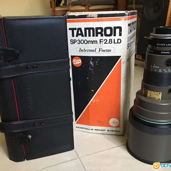 Tamron SP 300mm f2.8 manual lens