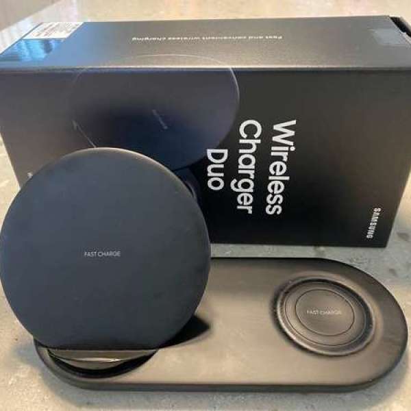 95% Samsung wireless charger duo 行貨 無線充電