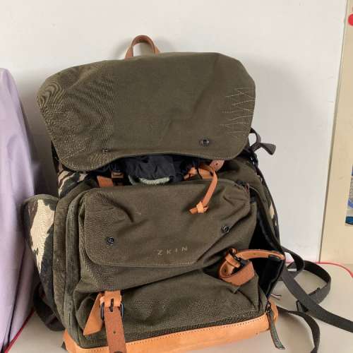 Skin camera backpack