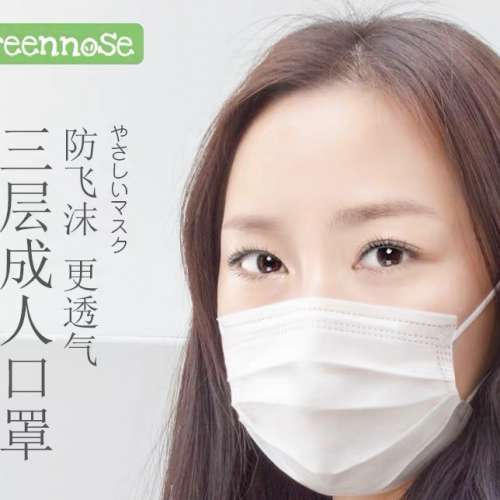 日本Greennose口罩(成人10個裝)