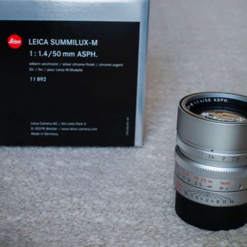 LEICA SUMMILUX-M 50 f/1.4 ASPH 11892