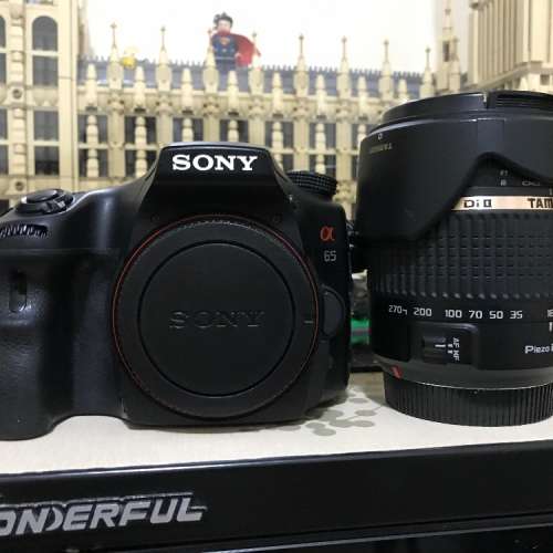 Sony A65 + Tamron 18-270mm $1500