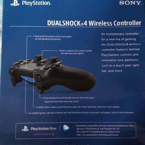 Playstation 4 Wireless Controller  無線手制 DUALSHOCK 4（全新）