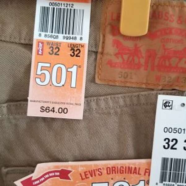 Levi's 501 original fit 100% brand new n have tag