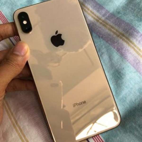 iPhone XS Max 256G 金色 港貨 有盒有配件有電子單據