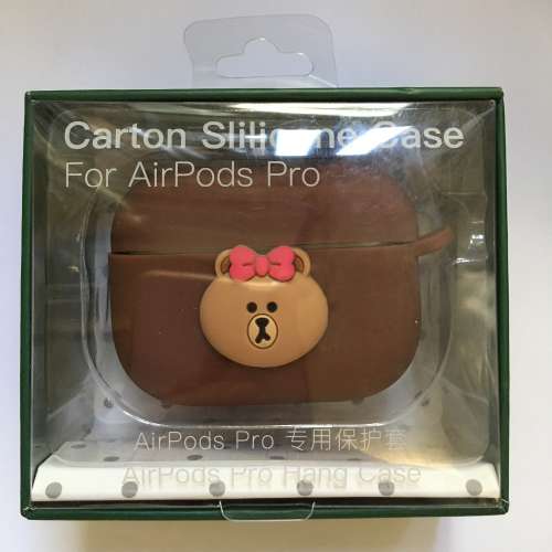 Line Friends Airpods Pro 3 line 熊大妹 – 熊美 立體矽膠保護套 Case 3