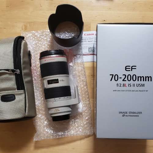 Canon EF 70-200mm F2.8L IS USM II (Canon 70-200mm 2.8) (90%新)