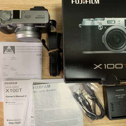 Fujifilm x100t x100 t full set