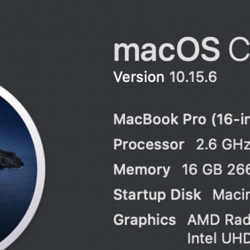 Apple MacBook Pro 16"