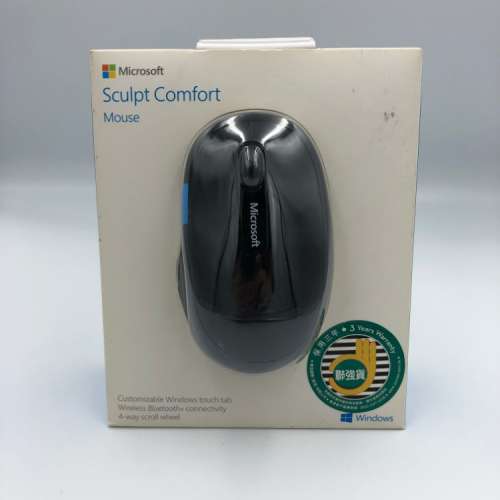 Microsoft Sculpt Comfort Mouse《Sculpt 舒適滑鼠》
