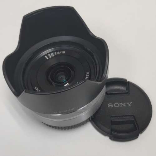 Sony 16mm F2.8 SEL16F28 for A6100 A6400 A6500 A6600 連原廠遮光罩