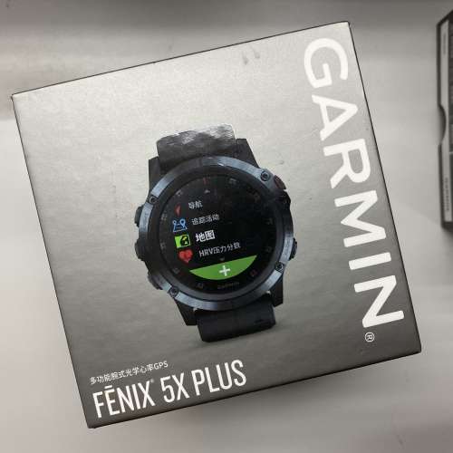 買賣全新及二手智能手錶, 手錶- GARMIN Fenix 5X Plus DLC 藍寶石鏡面