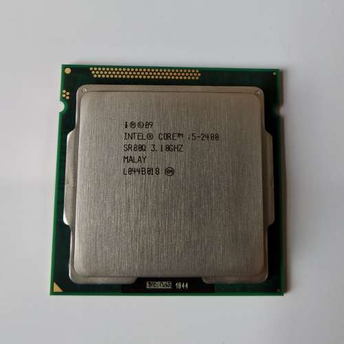 Intel CORE i5 - 2400 CPU 中央處理器