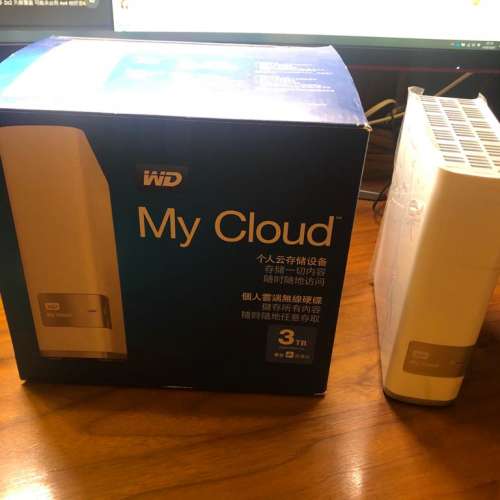 Western Digital My Cloud 3TB NAS 90%新 100% WORK