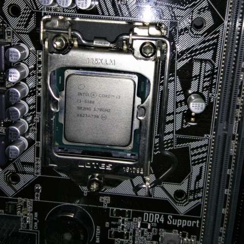 Intel I3-6100 Asus H110M-E