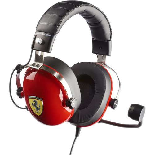全新未開封 Thrustmaster T.Racing Scuderia Ferrari Edition Headset 遊戲耳機