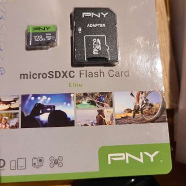 全新PNY 128gb microSDXC card