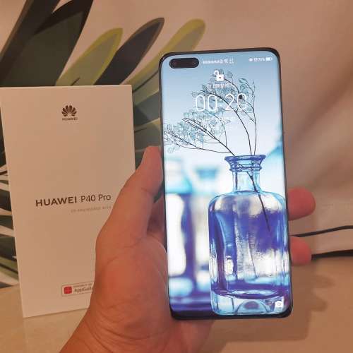 99%極新華為 HUAWEI P40 pro 8+256gb 銀色行貨