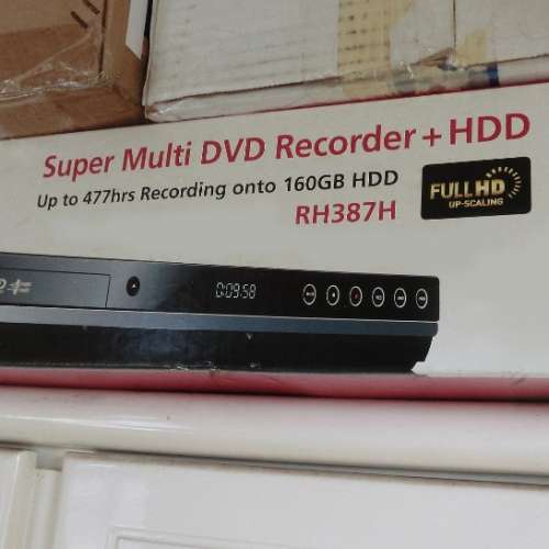 平售全新行貨韓國LG DVD 160GB 硬碟錄影機 RH387H (有HDMI)，未開盒，Full HD，可...