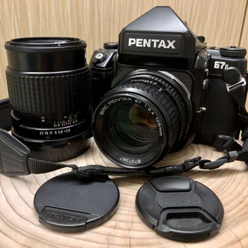 Pentax 67ii 連 105mm f2.4 及 165mm f2.8