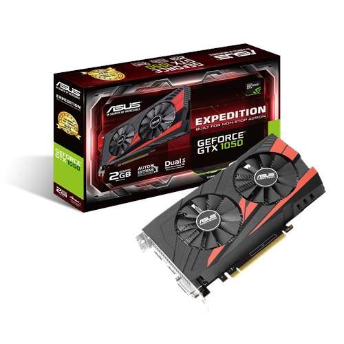 ASUS Expedition GeForceR GTX 1050 eSports Gaming 2GB