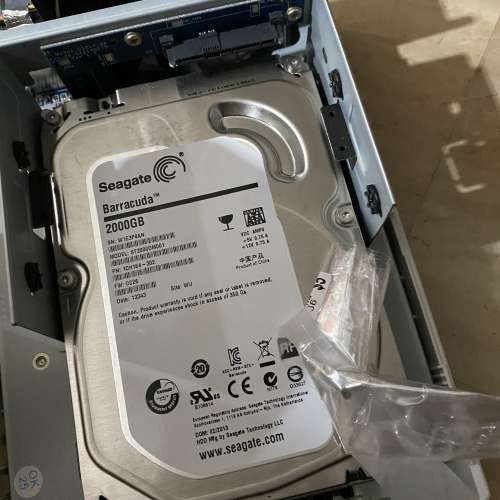 Synology DS213J 連2TB HDD