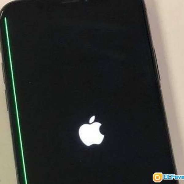 iPhone X 256 黑色 mon有條綠色線 冇面容